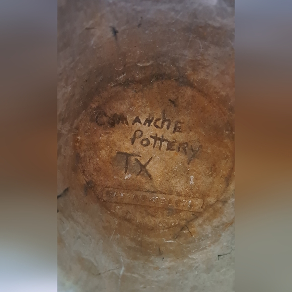 Beautiful Vintage Camanche Pottery Planter  5.5 Inches Aprox Southwestern Vase - Picture 4 of 5